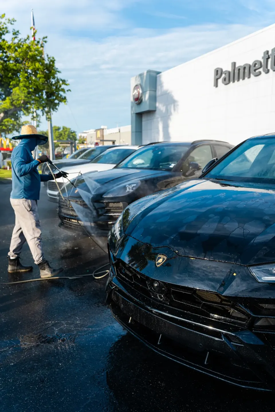 Mobile fleet washing South Florida